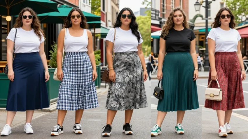 Chic Ways to Style a Skirt with Sneakers for Effortless Everyday Glam