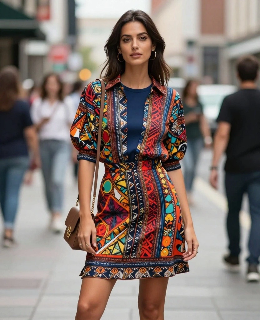 Elevate Your Style: Must-Try Zara Skirt Outfit Ideas for Every Occasion - 5. Bold Prints and Patterns 1
