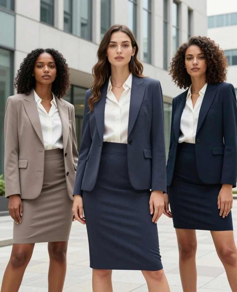 Explore the Hottest Skirt and Top Styles to Elevate Your Fashion Game This Season - 3. Pencil Skirts with Blazers 1