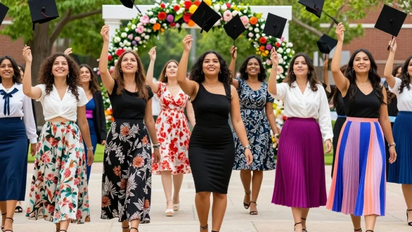 Stylish Skirt Graduation Outfit Ideas to Celebrate Your Big Day in Style