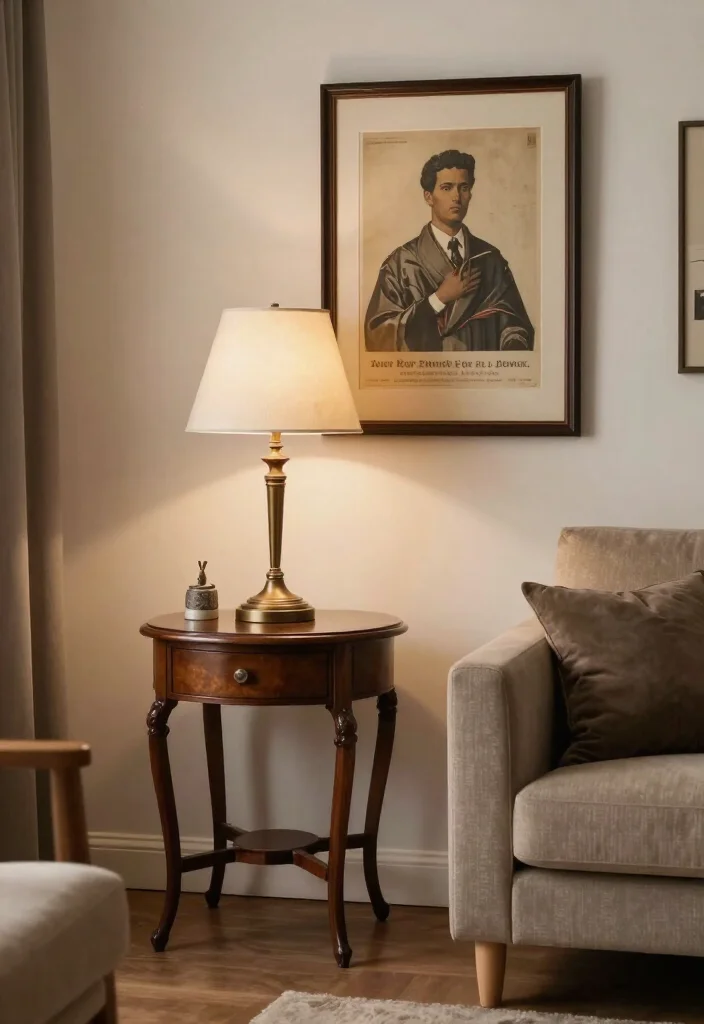 20 Stunning Living Room Decor Ideas That'll Transform Your Space Overnight! - 11. Incorporate Vintage Finds 1