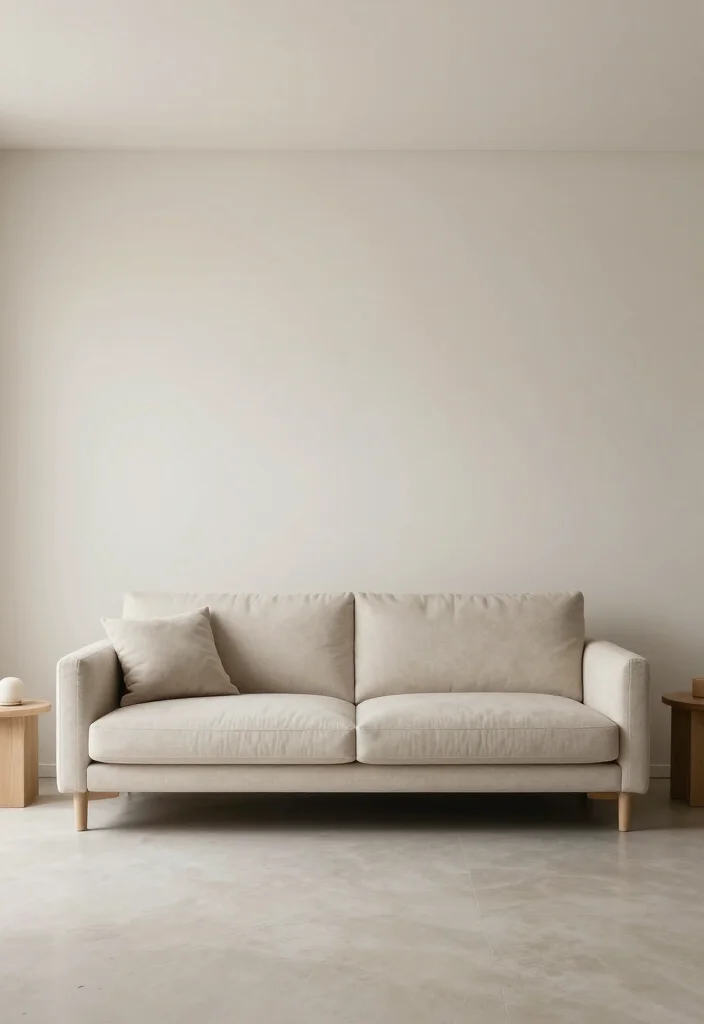 20 Stunning Living Room Decor Ideas That'll Transform Your Space Overnight! - 20. Go for a Minimalist Approach 1