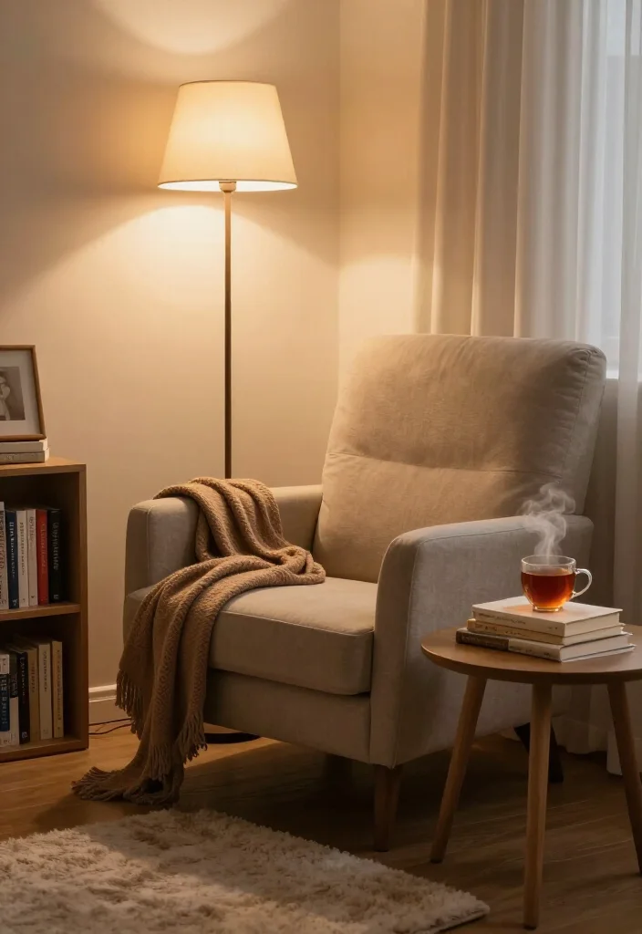 20 Cozy Living Room Ideas That'll Make You Want to Curl Up with a Book! - 7. Reading Nook 1
